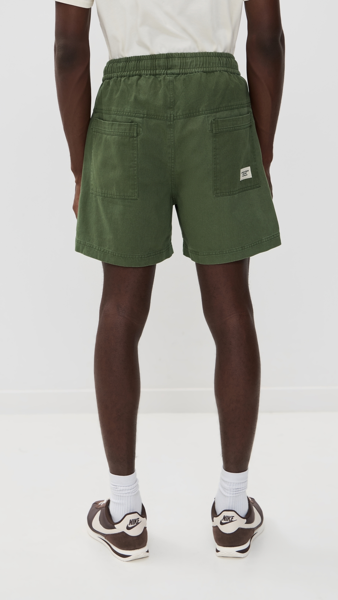 Twill Shorts Green