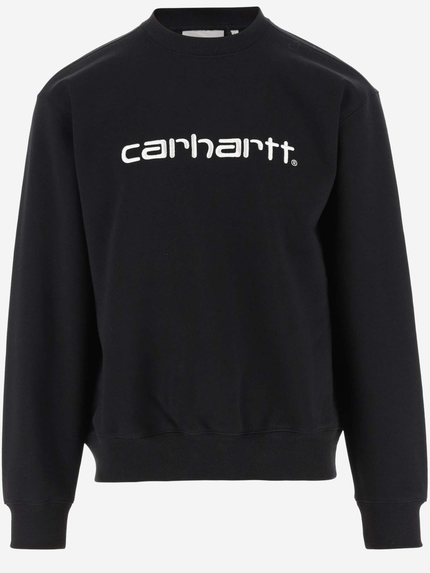 Sweatshirt With Embroidered Logo Sweatshirts