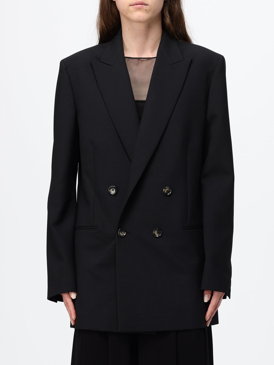 Jacket Woman color Black