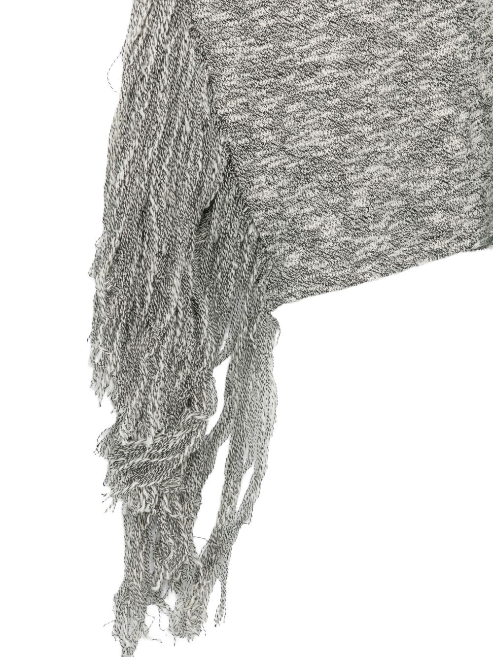 Mrz Cotton Fringed T Shirt