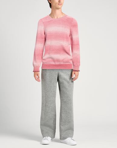 Dondup Man Sweater Pink Size 40 Cotton