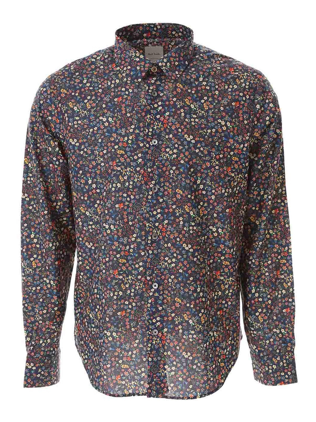 Flower Slim Fit Shirt