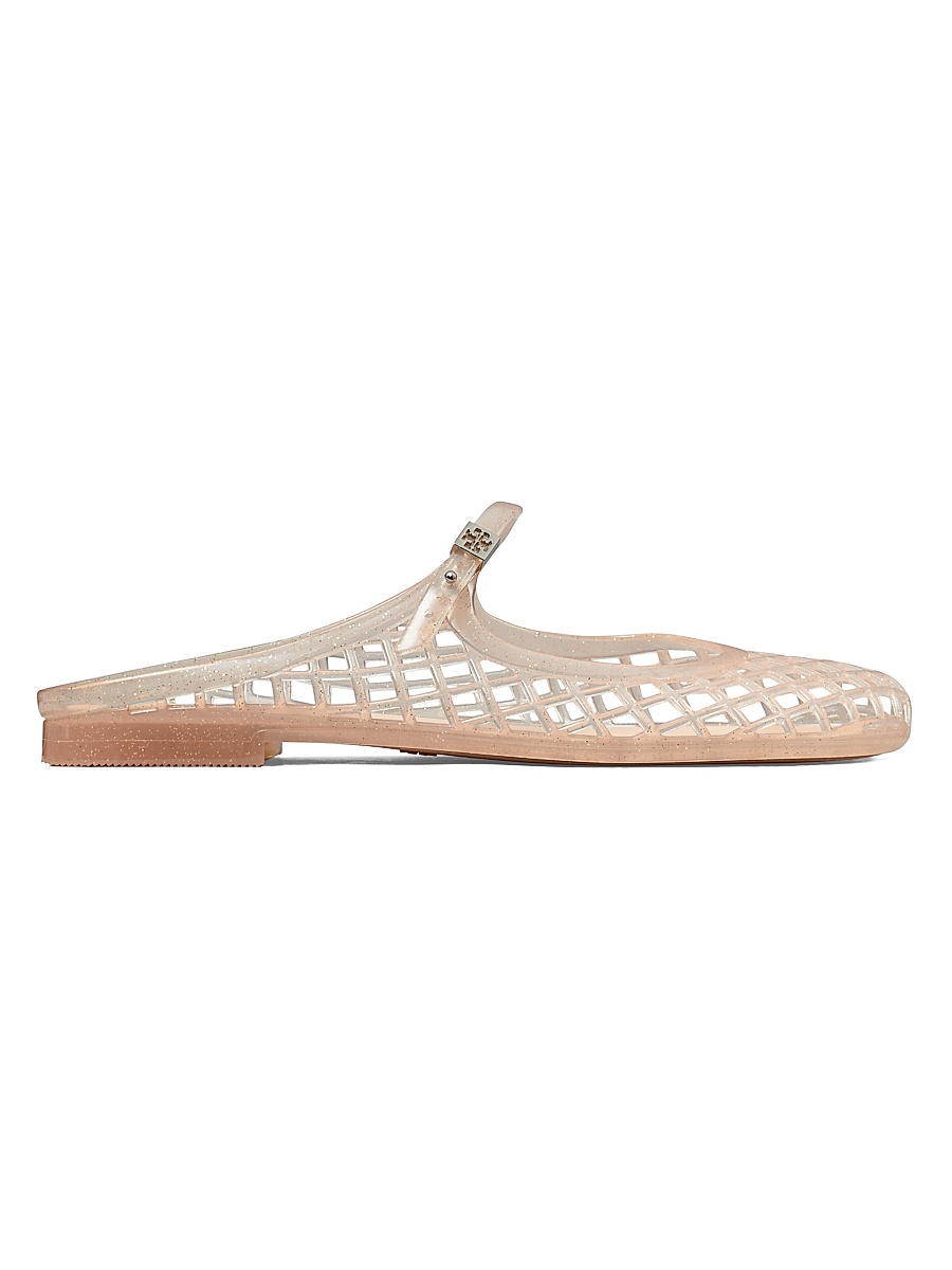 Women's Mellow Jelly Mary Jane Flats - Soft Pink Glitter