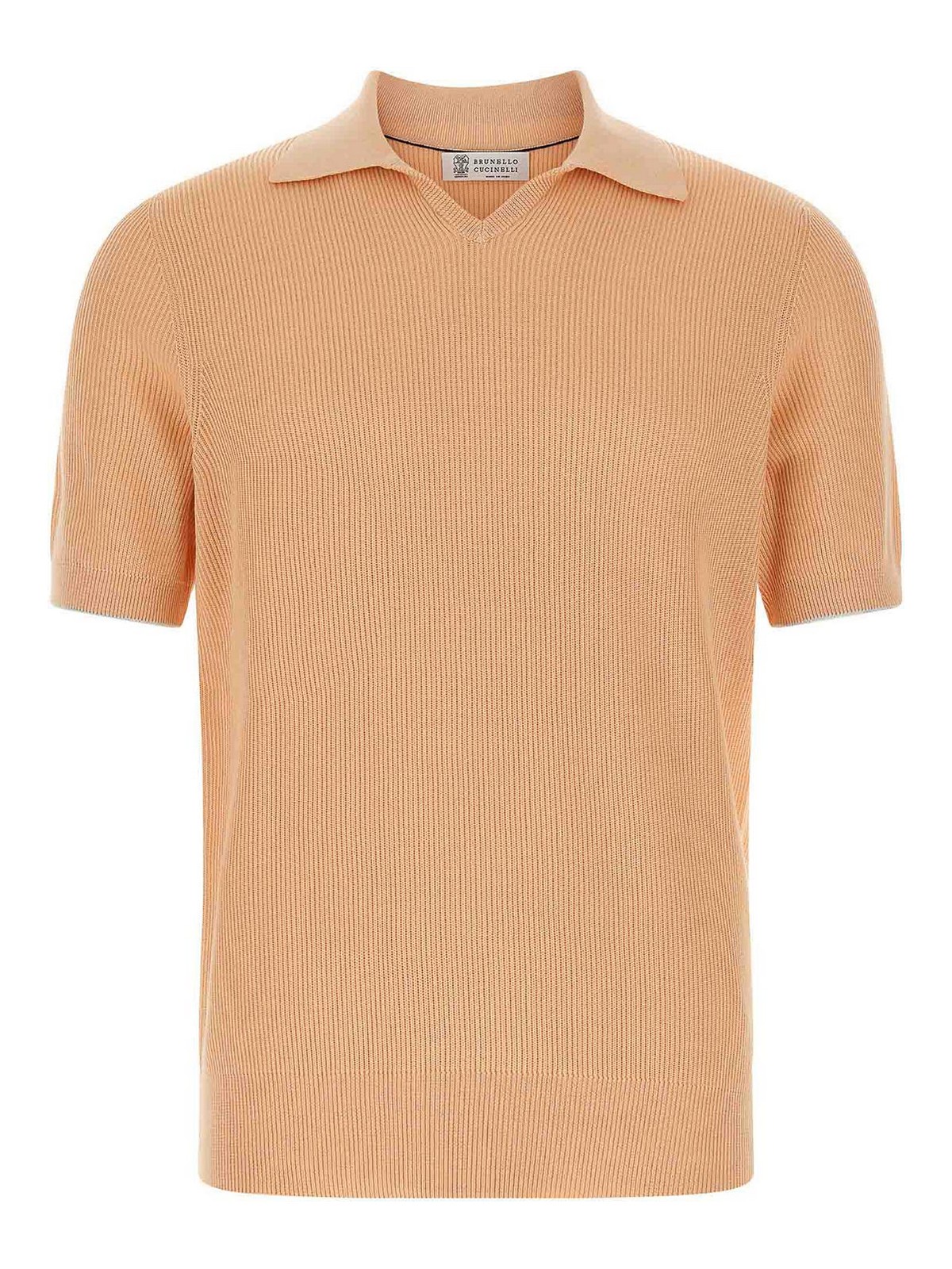 Knitted polo shirt - Neutrals