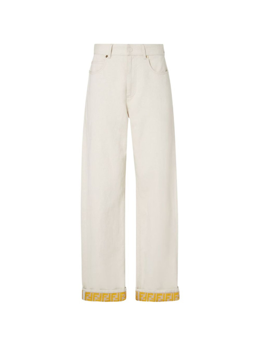 Ff Reverse Denim Jeans