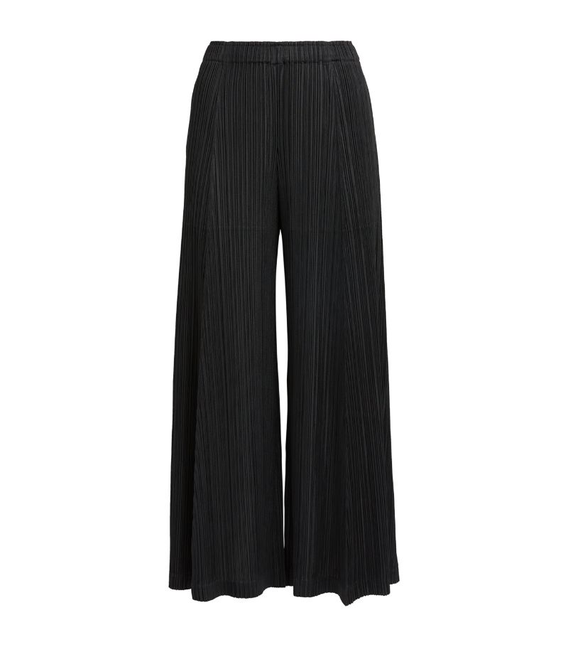 Pleated Wide Trousers
