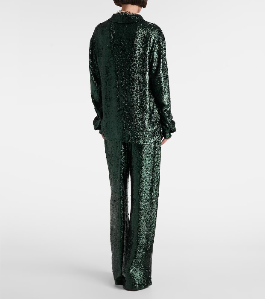 Sequined shirt