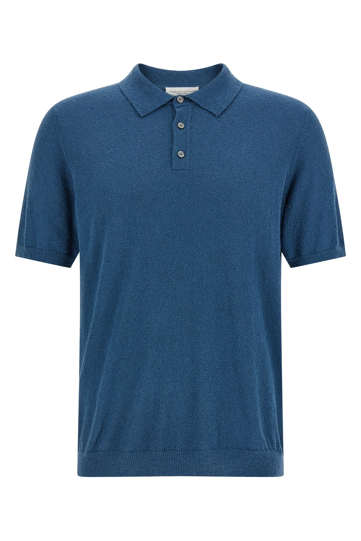 Spongy Effect Polo Shirt