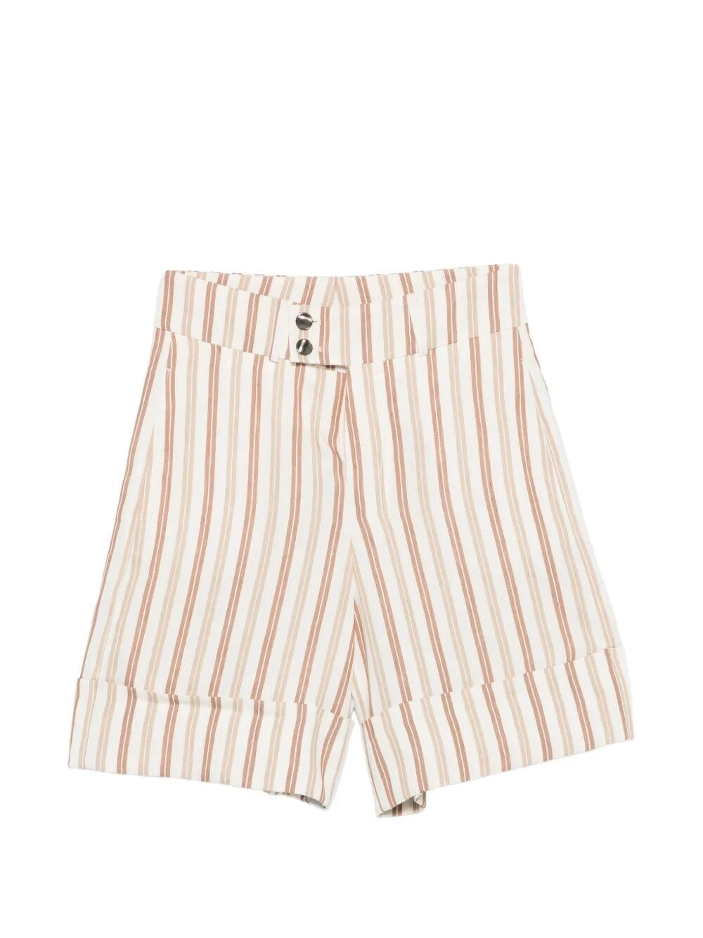 High-Waisted Bermuda Shorts