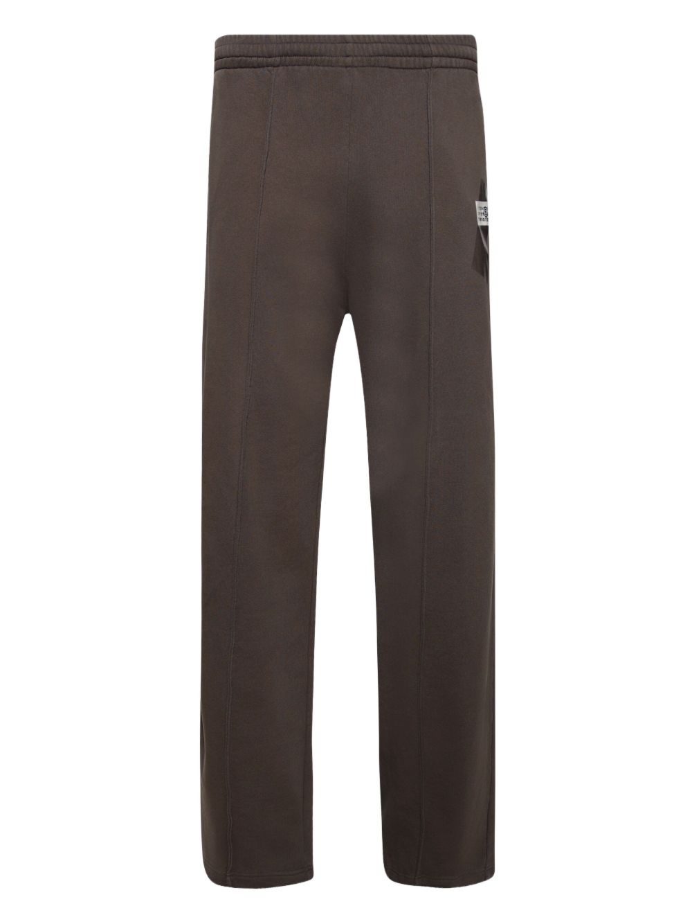 Elasticated waistband trousers - Brown