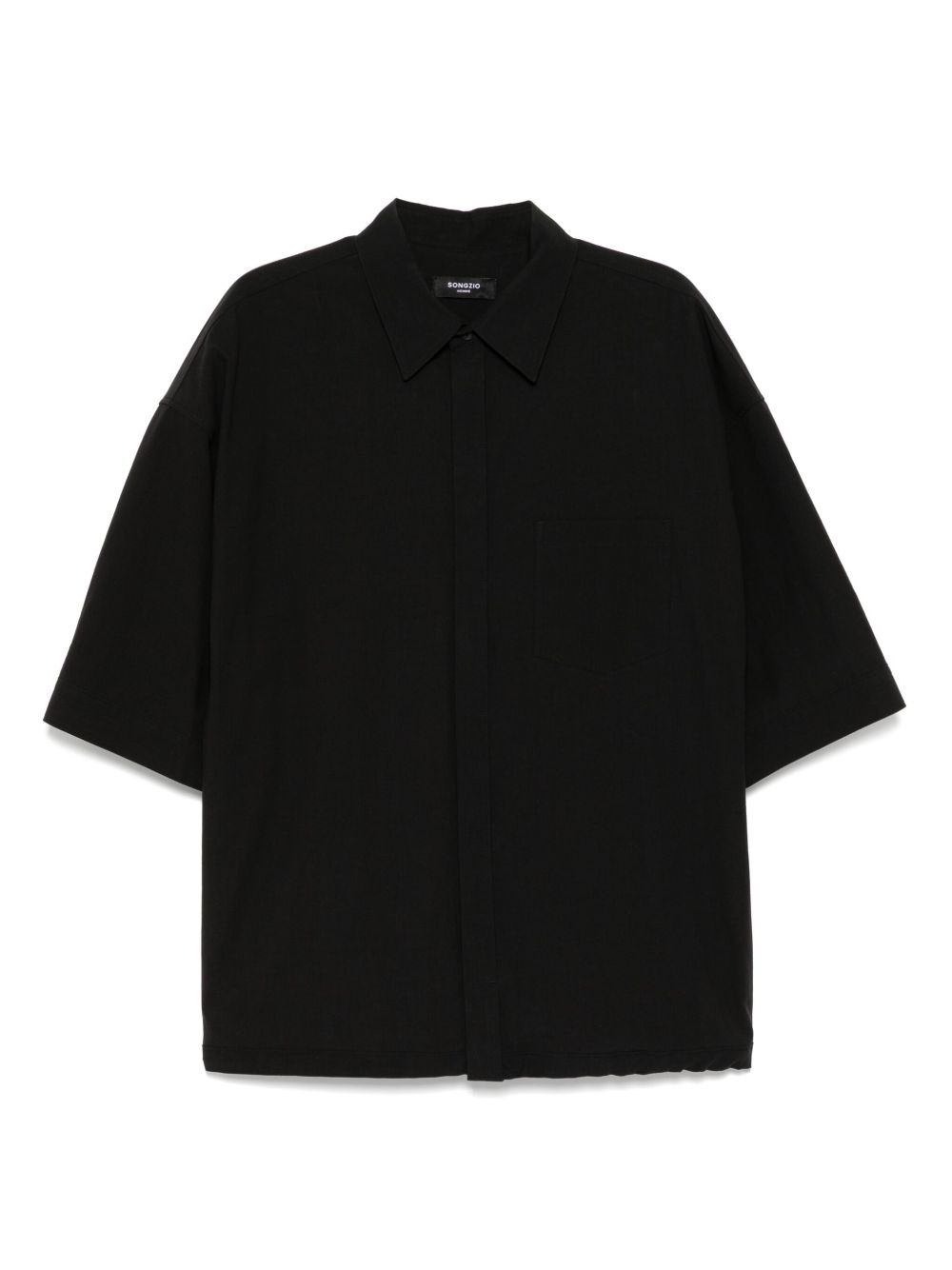 SONGZIO songzio paris logo shirt - Black
