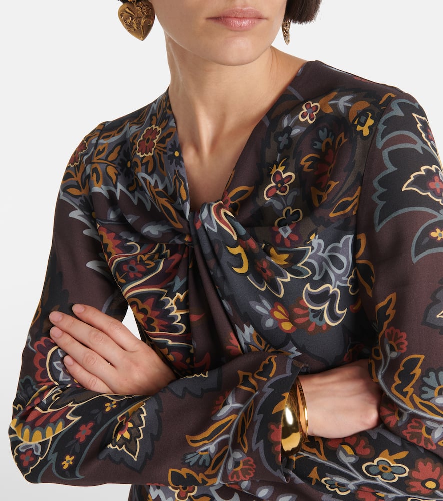 Printed minidress