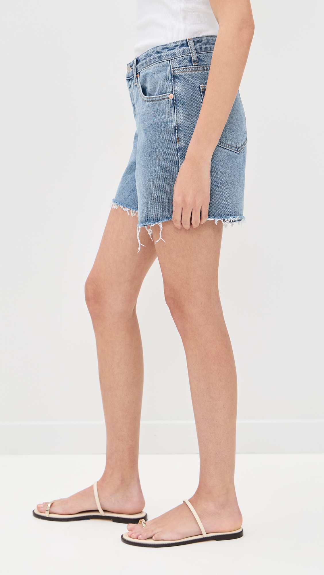PARKE Vintage Wash Long Baggy Shorts Vintage Wash