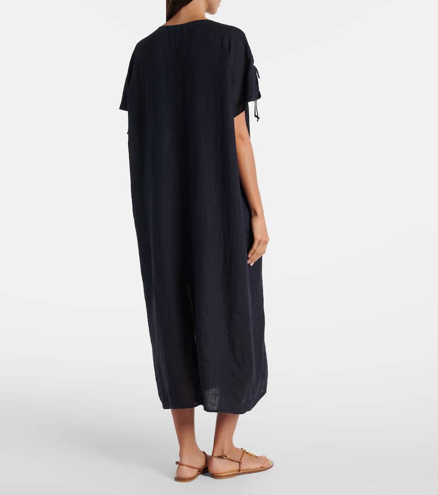 Maeve linen midi dress