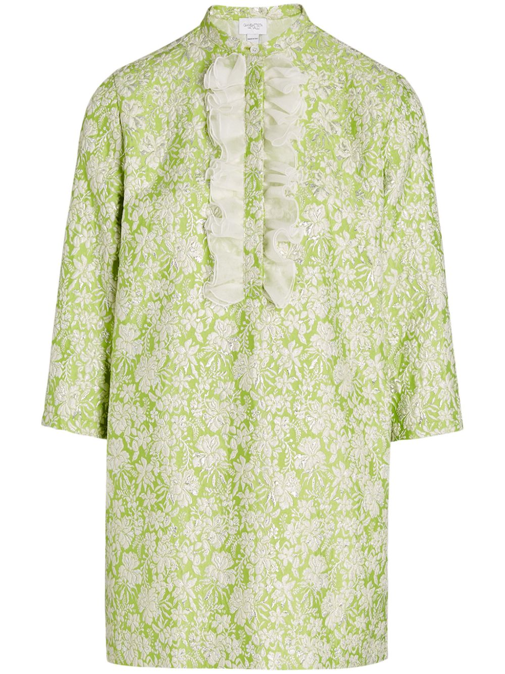 Tender Spring mini dress - Green