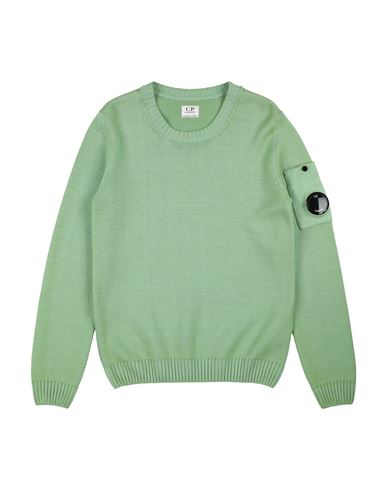 C. p. Company Undersixteen Kid Boy Sweater Green Size 10 Wool
