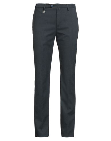 Man Pants Midnight blue Size 40 Polyester, Viscose, Wool, Elastane