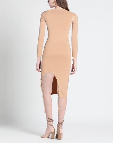 Andreādamo Woman Midi dress Sand