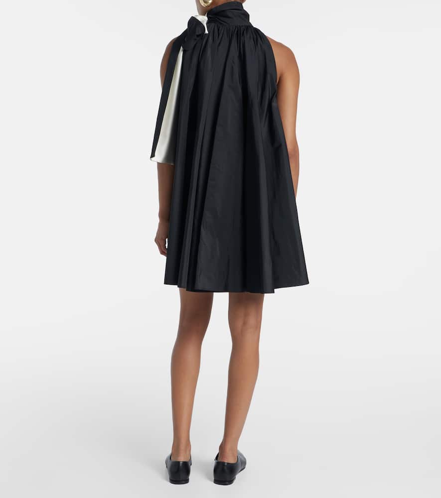 Pleated minidress