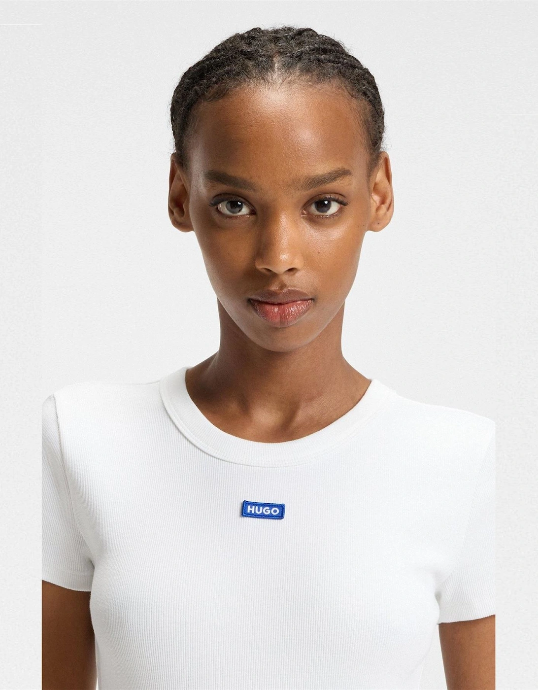 Hugo Boss Women's Easy Tee B 10257055 01 - White