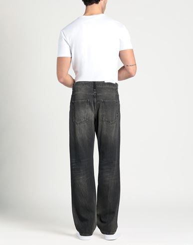 Man Jeans Black Size 31 Cotton