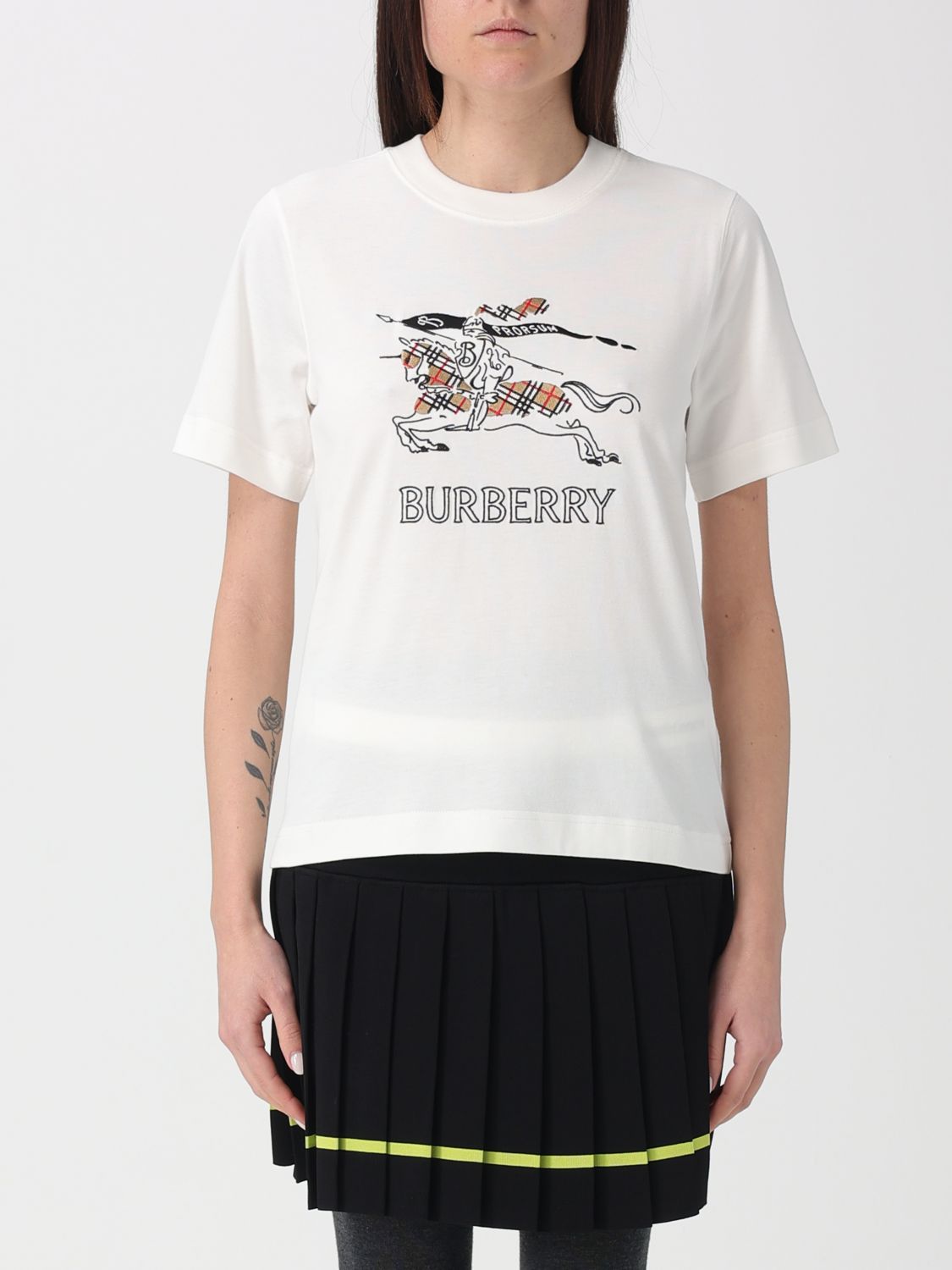 Cotton T-Shirt With Ekd