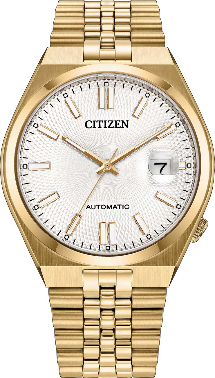 Tsuyosa 60 Watch 40mm with White Dial
