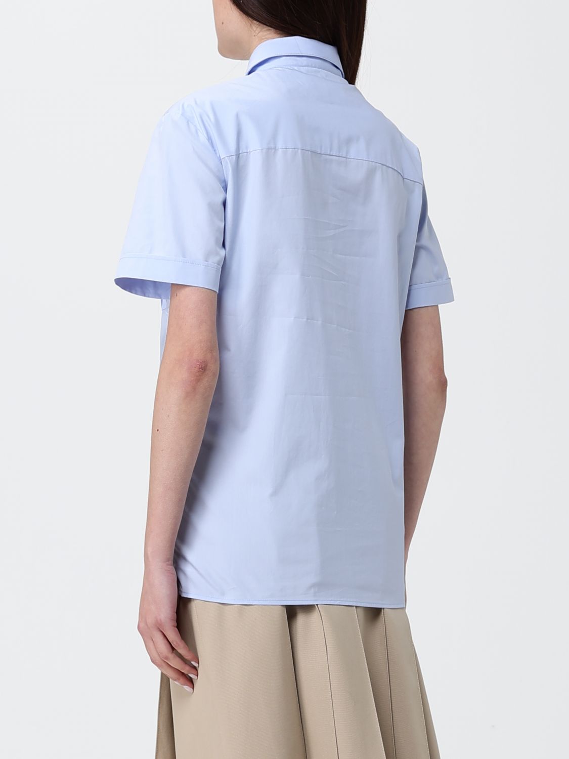 A. P.C. Shirt Woman color Blue