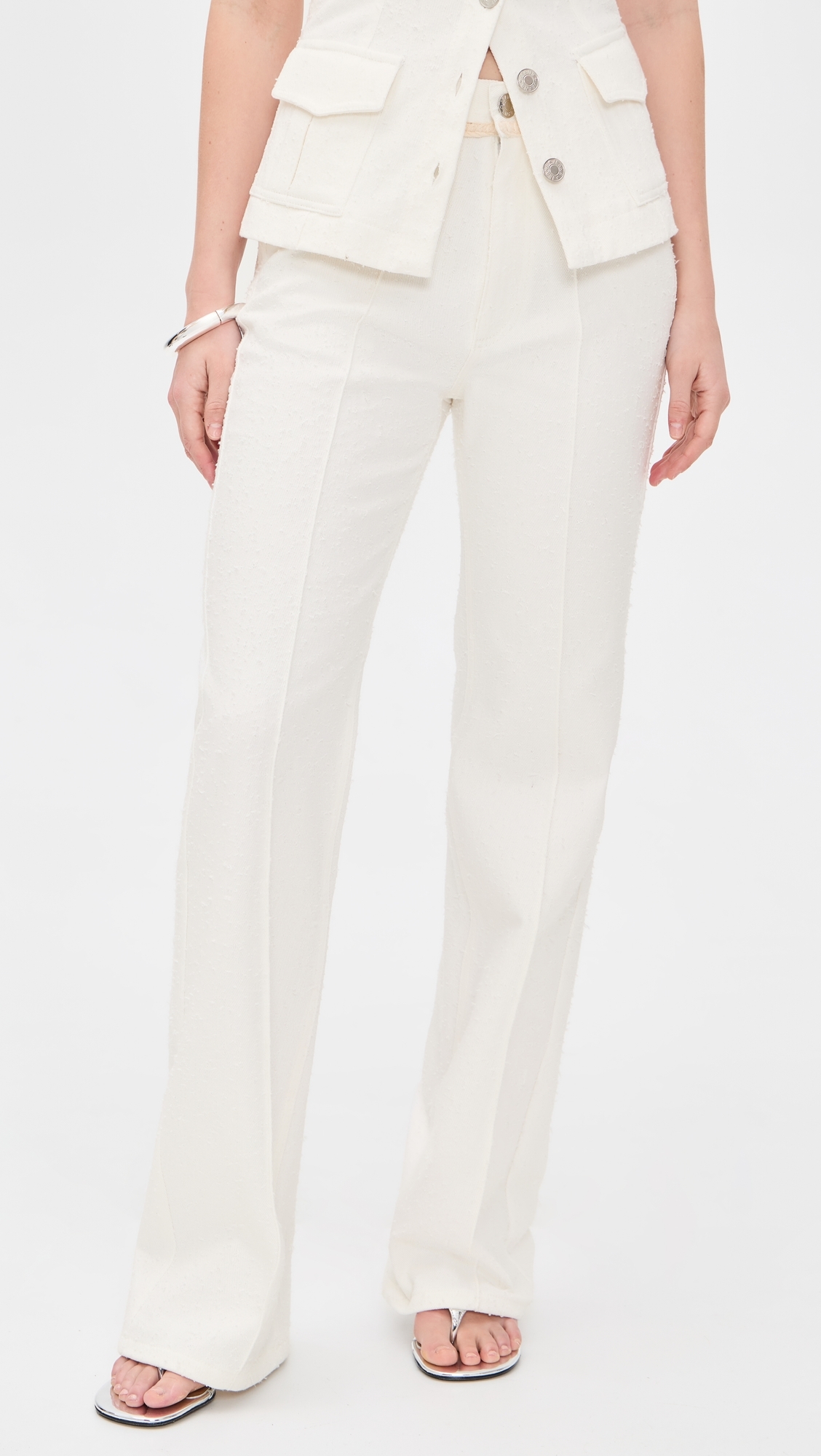Joan Pants White
