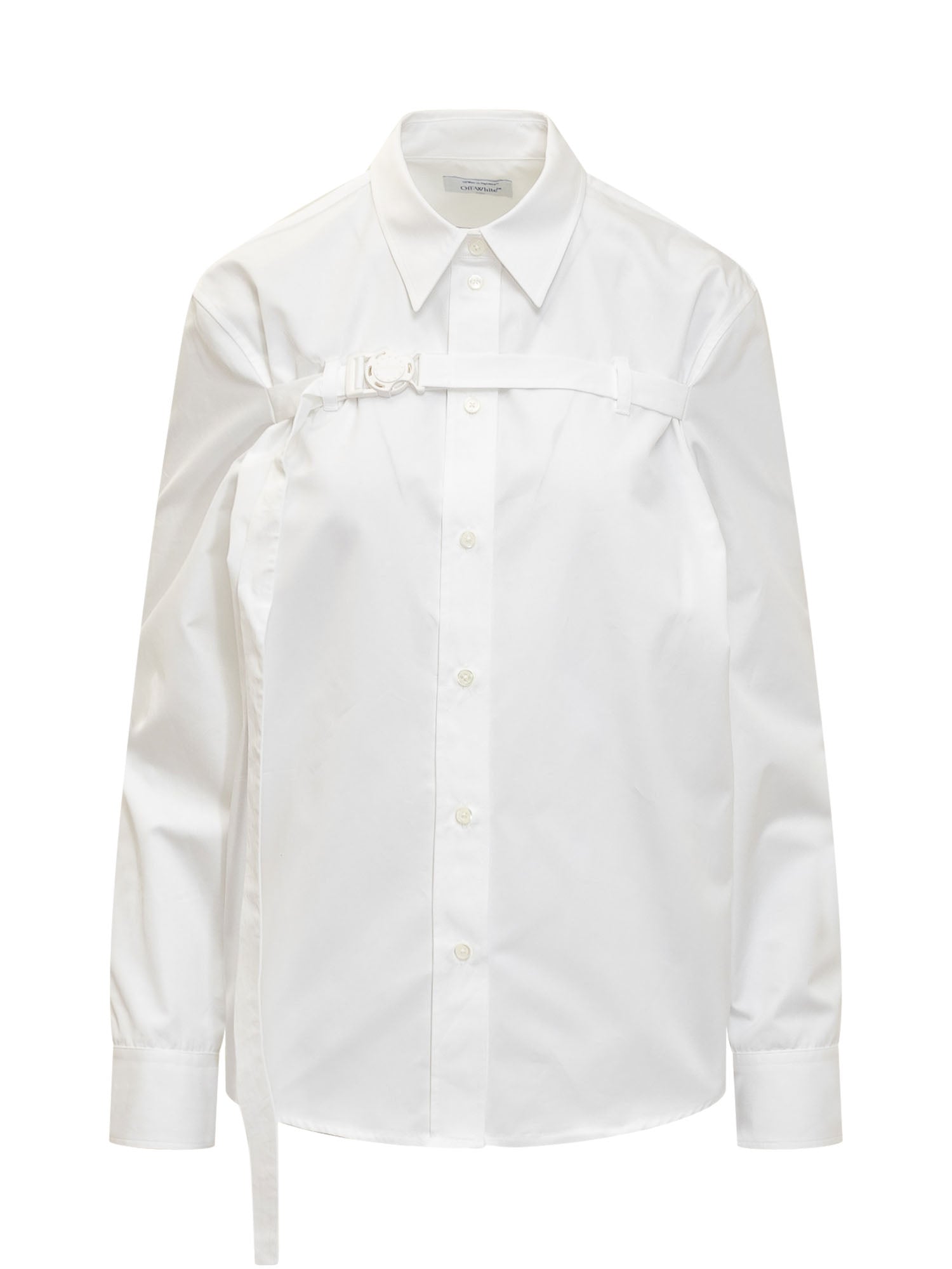 Poplin Mini Buckle Shirt