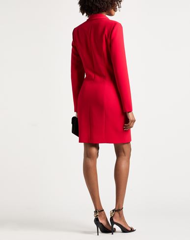 Couture Woman Mini dress Red Size 12 Polyester, Elastane