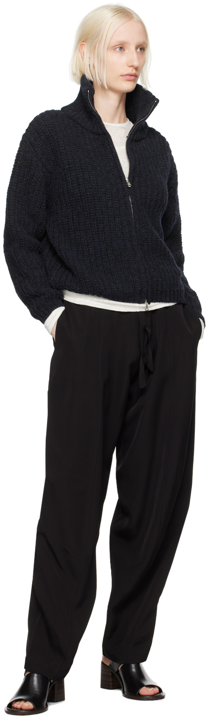 BITE Black Evening Belted Trousers