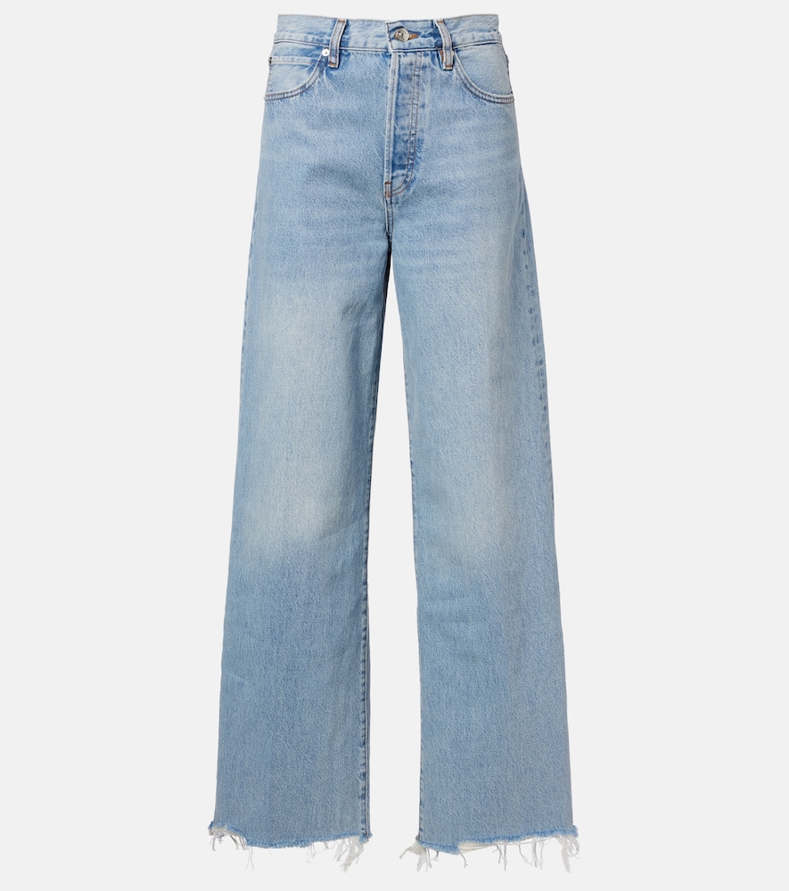 The Collegiate wide-leg jeans