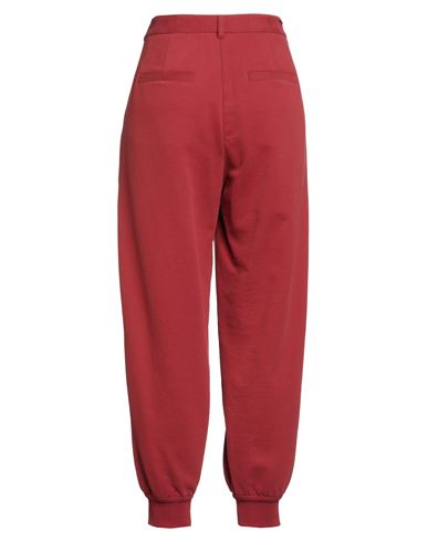 Woman Pants Brick Size XXL Cotton, Elastane