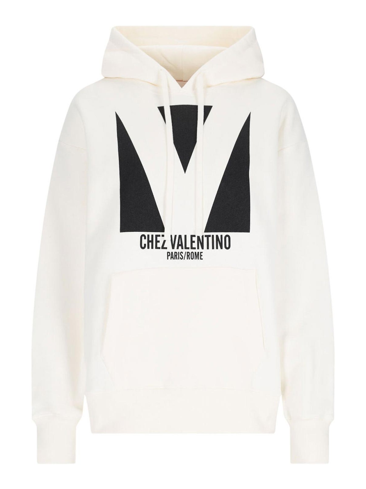 Chez Print Cotton Hoodie