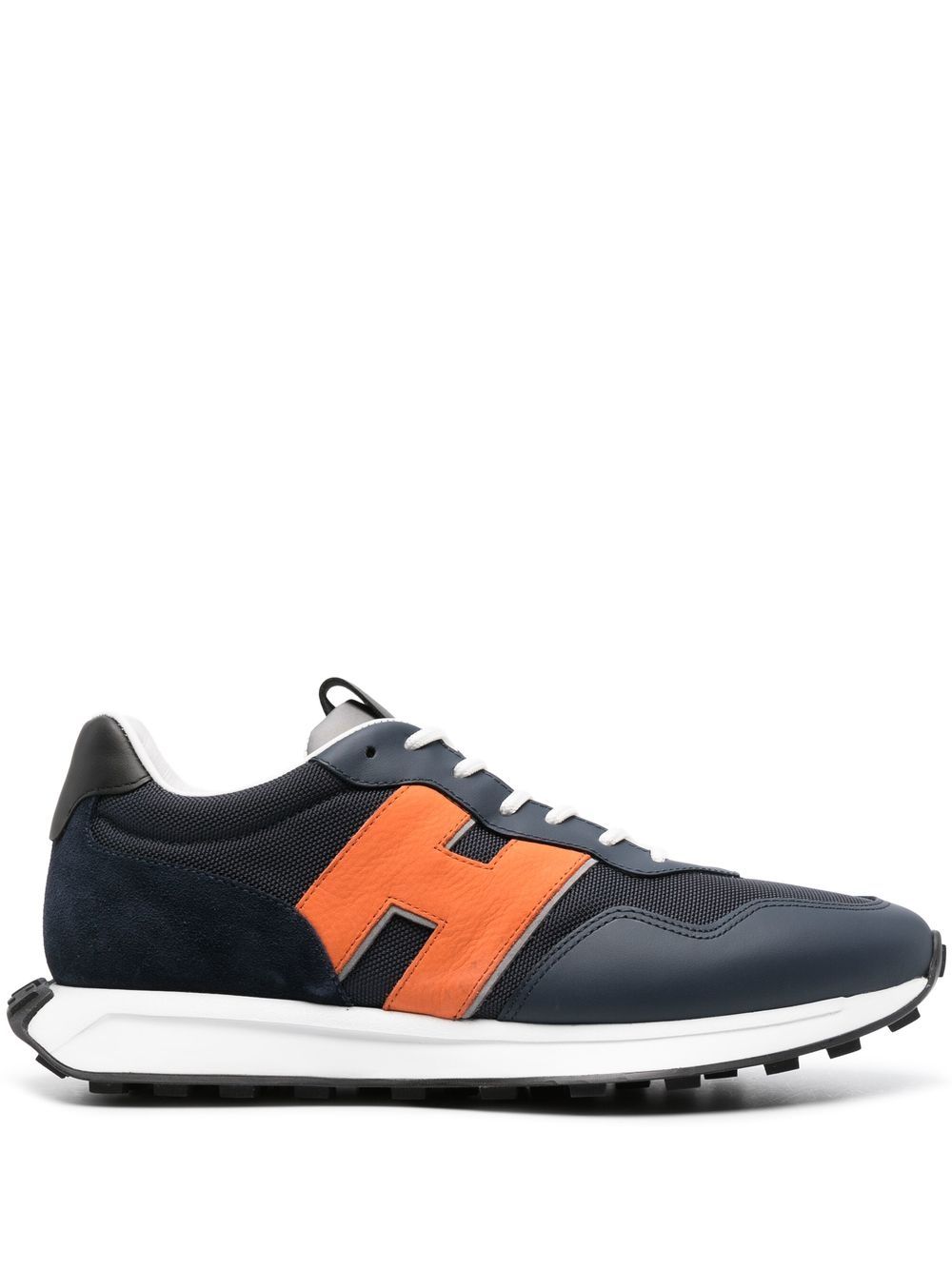 Low-top lace-up sneakers - Blue