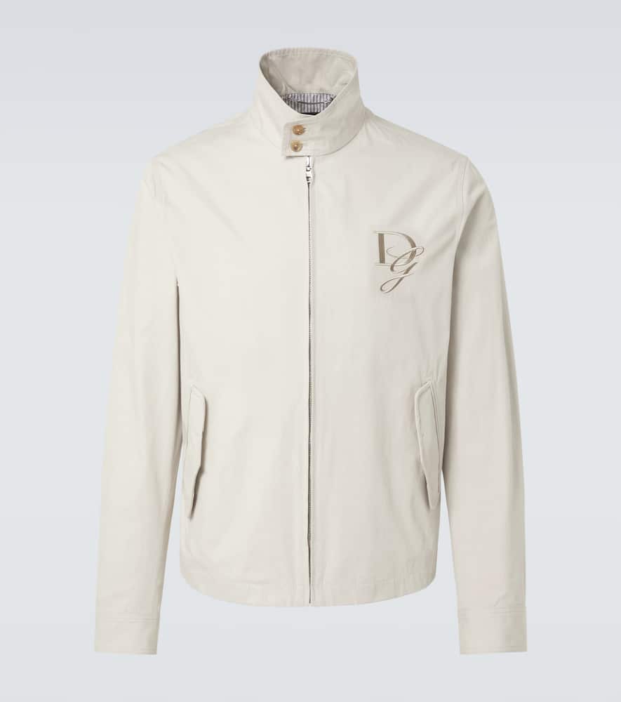DG embroidered cotton jacket
