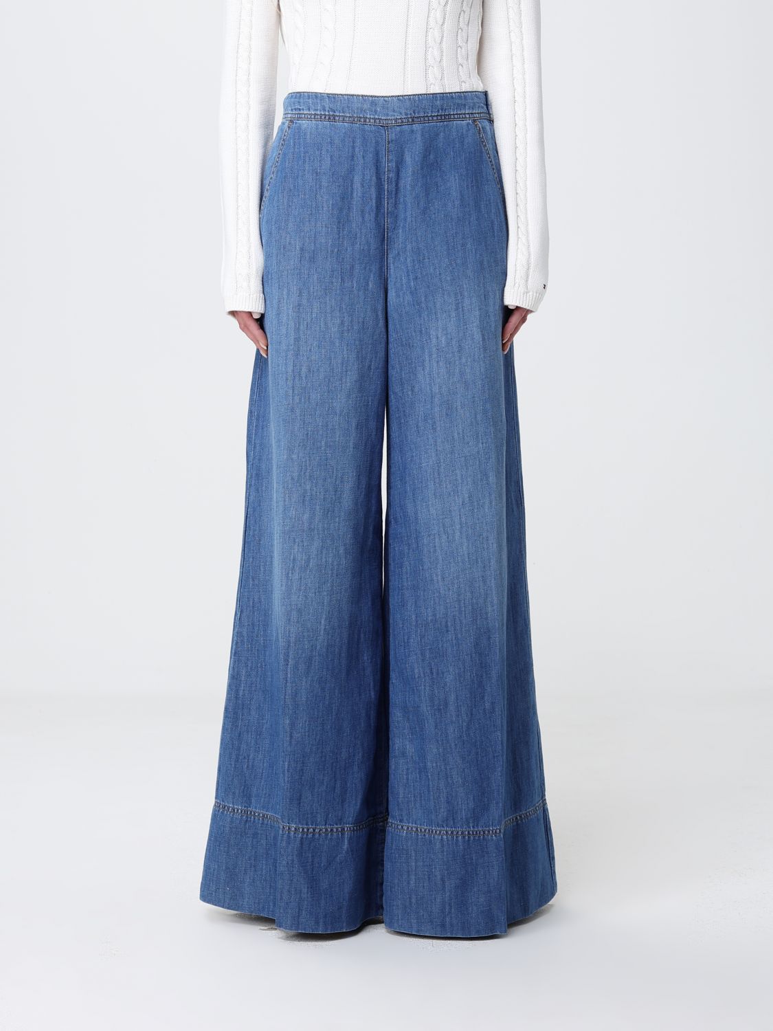 Jeans Woman color Natural