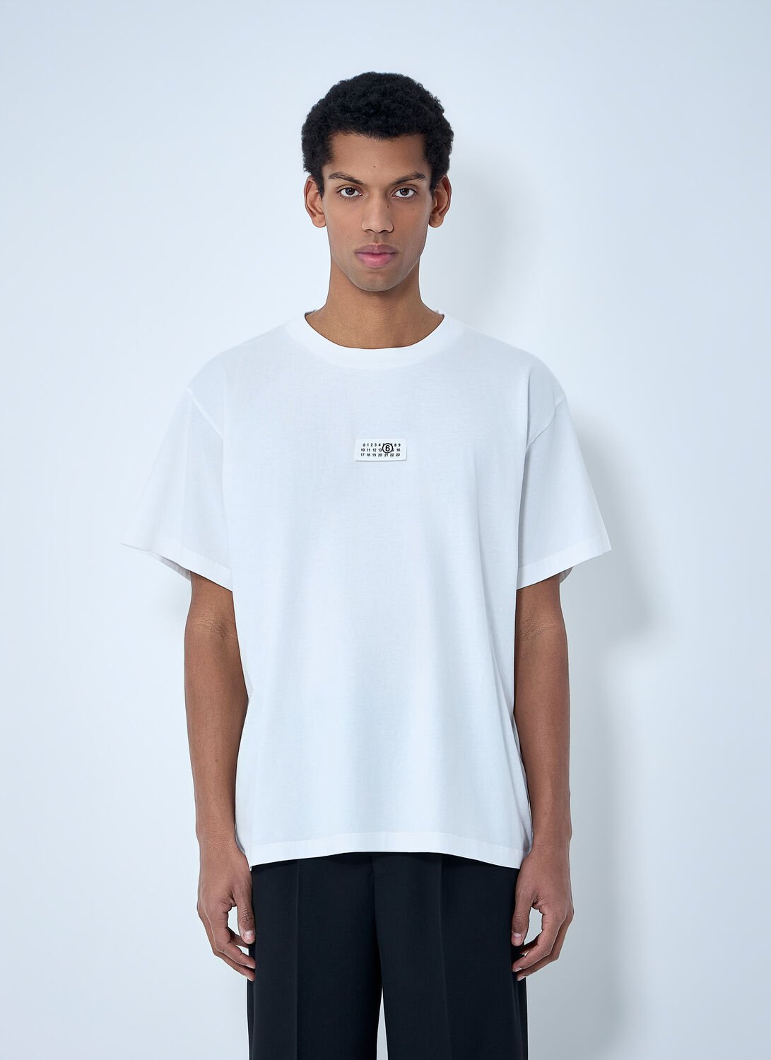 Cotton Jersey Logo T-shirt - Man T