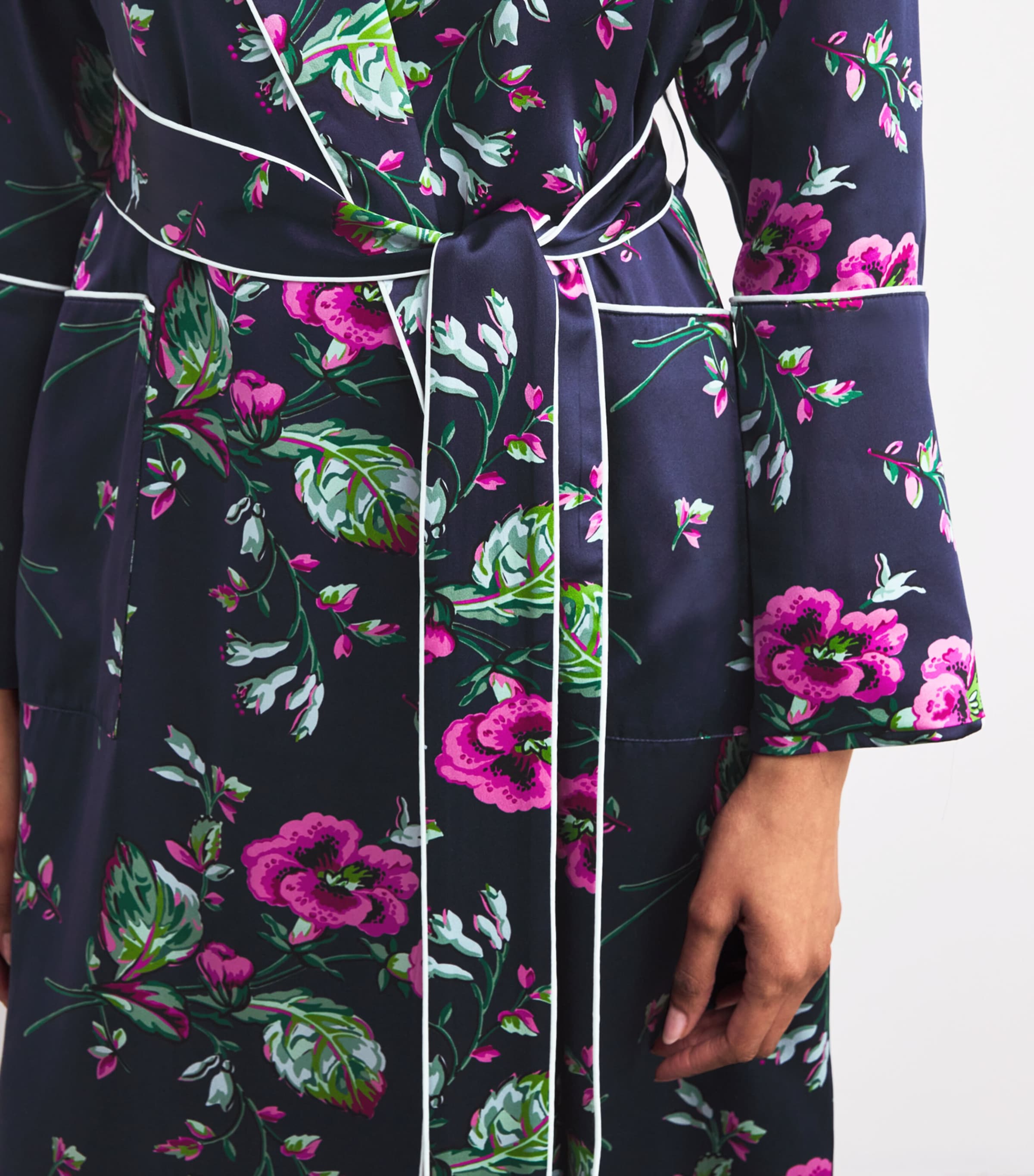 Silk Satin Madison Capability Robe