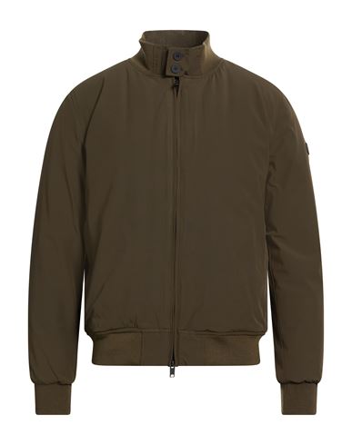 Man Jacket Military green Size XXL Nylon, Elastane
