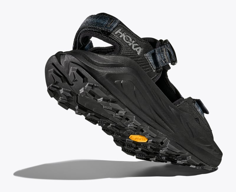 HOKA Women's Infini Hike TC Shoes in Black/Black