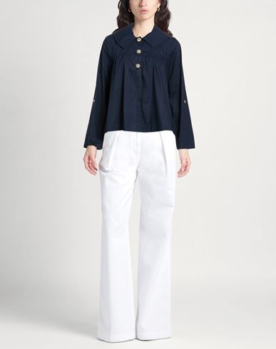 Woman Shirt Navy Size XS Cotton