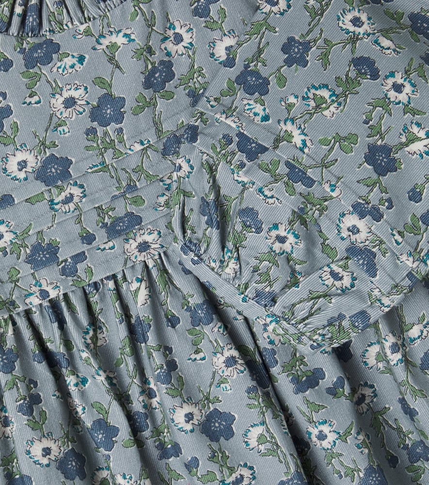 Topaz floral cotton dress