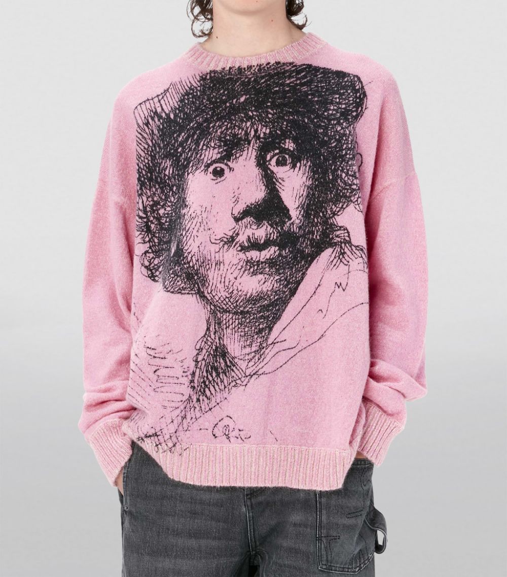 Wool-Blend Rembrandt Sweater