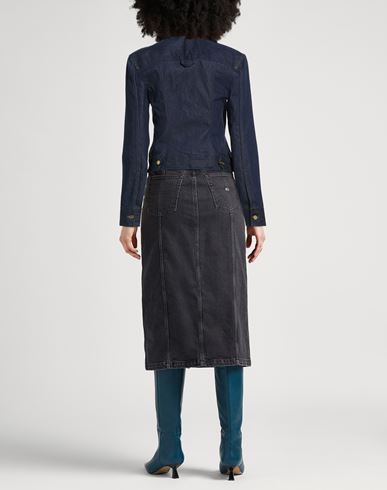 Le Papier Woman Denim outerwear Blue Size 6 Organic cotton
