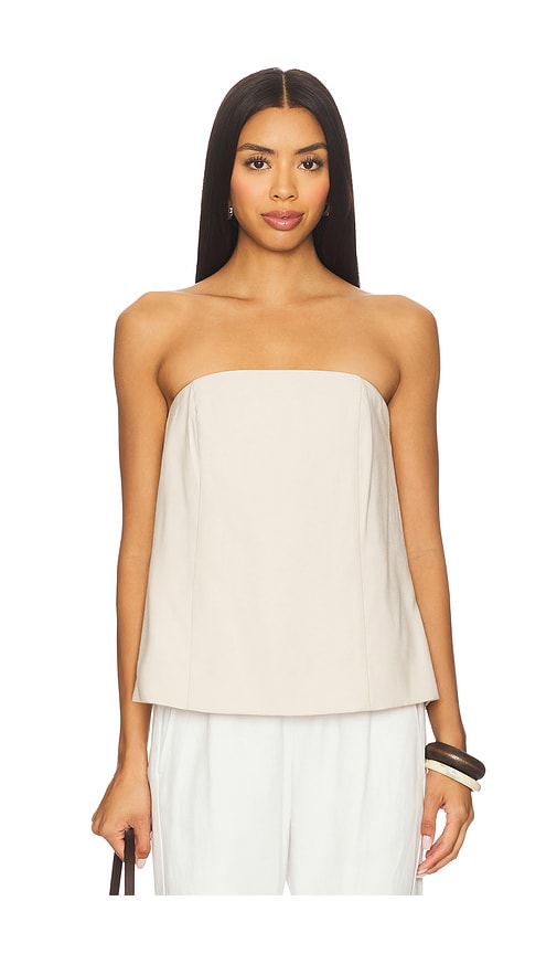 Favorite Daughter The Olivia Bustier Top in Neutral. -  XS also in L
