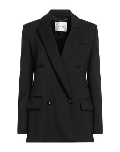 Blugirl Woman Blazer Black Size 4 Polyamide, Viscose, Elastane