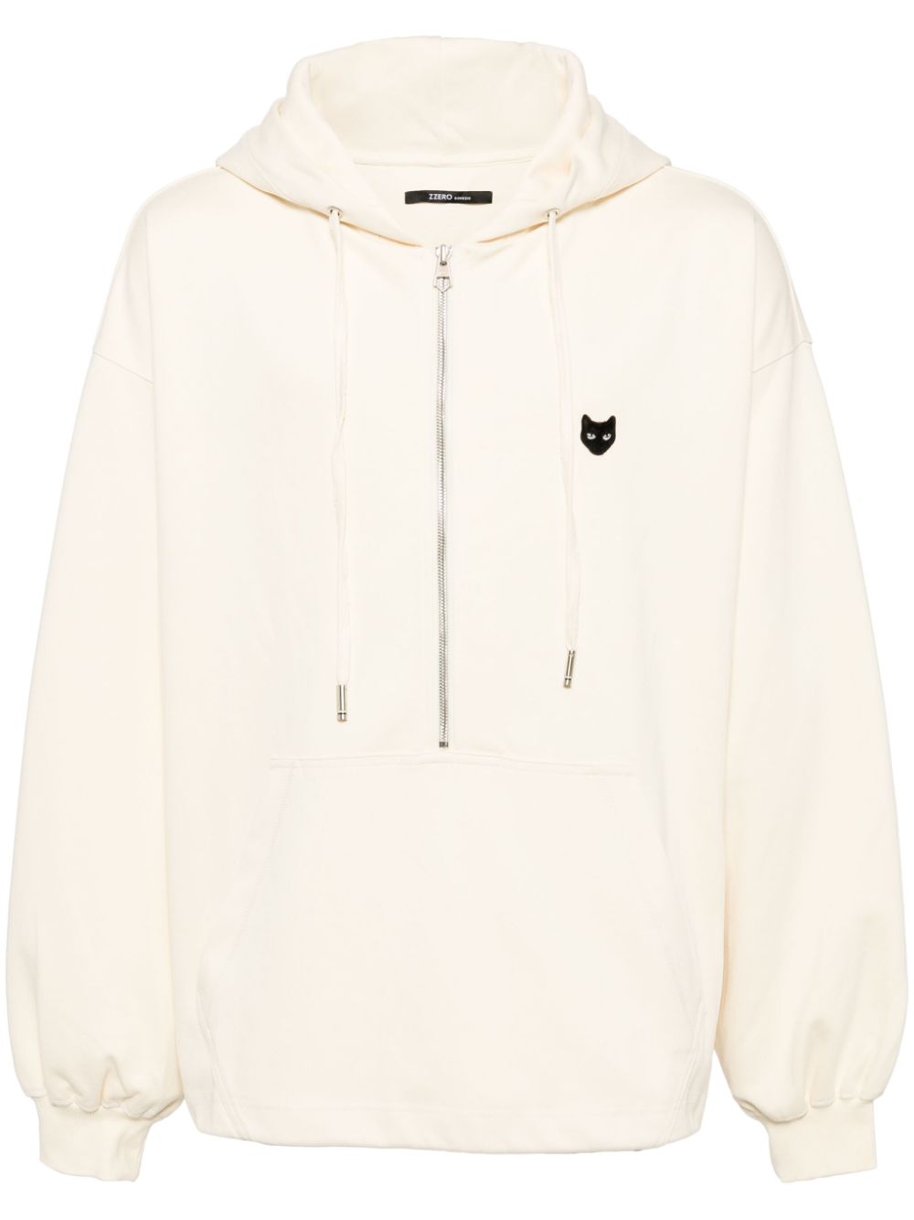 Memorabilia Half Zip Up Hood jacket - Neutrals