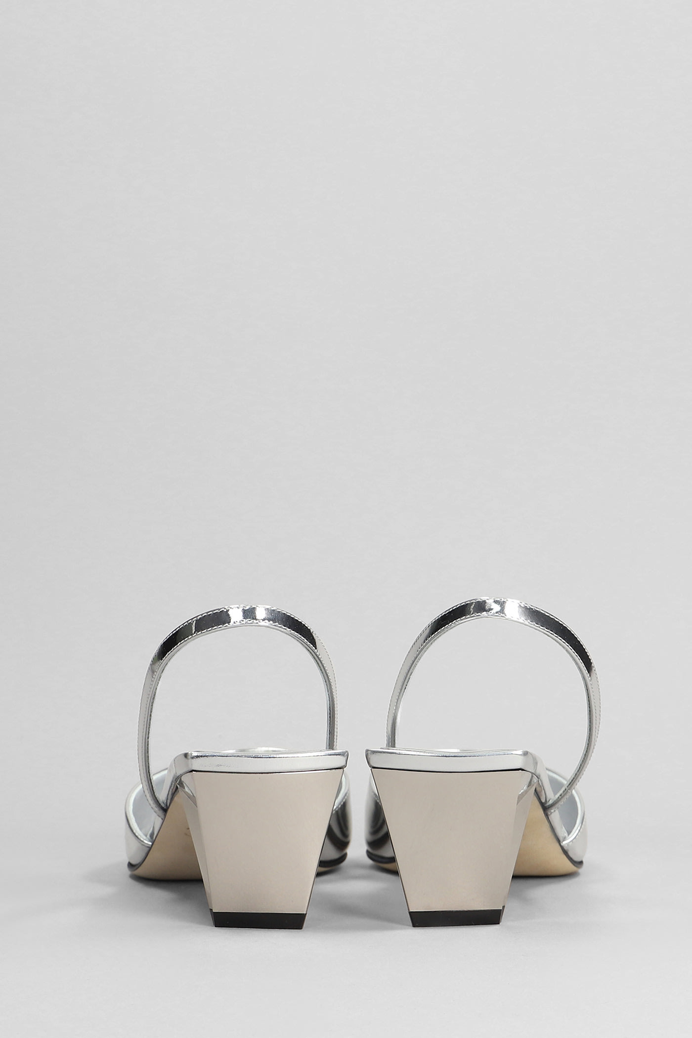 Mariel 050 Pumps In Silver Leather